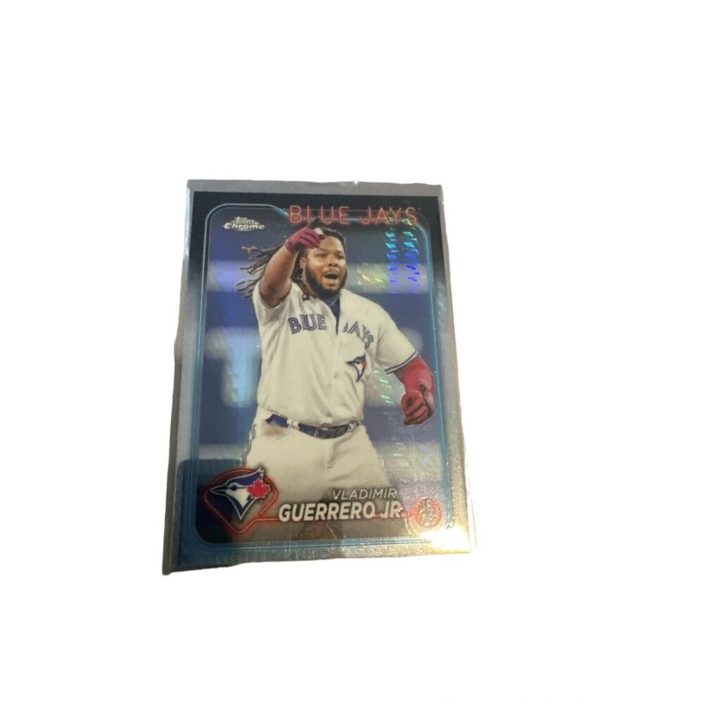 2024 Topps Chrome VLADIMIR GUERRERO JR. Prism Refractor #78 Toronto Blue Jays